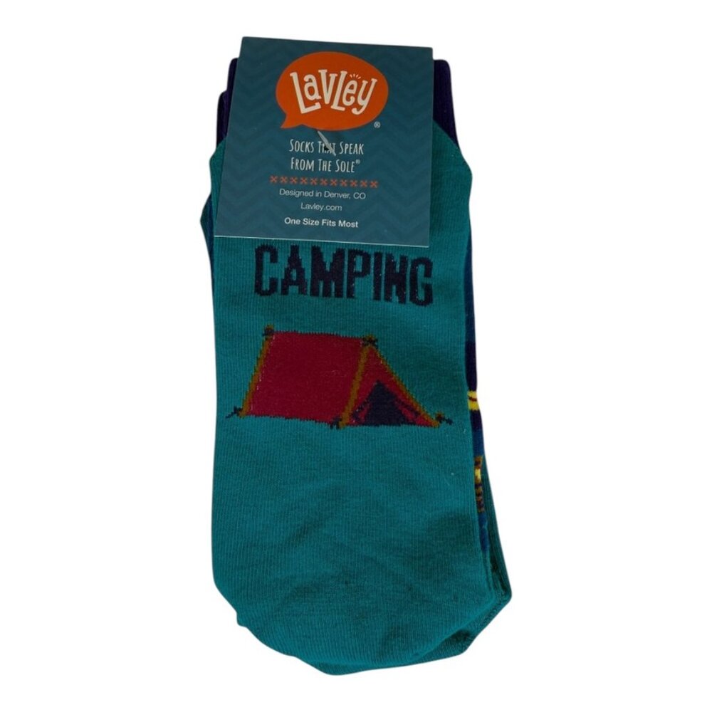 NWT‎ I'd Rather Be Camping Socks